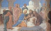 Saint louis Caring for the Plague Victims (mk26), Adolphe William Bouguereau